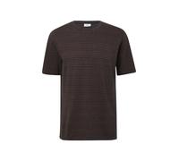 s.Oliver Red Label - Jersey-Shirt mit Crew Neck blau/braun - Gr. - S