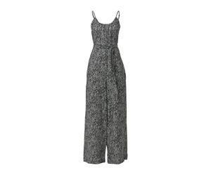 s.Oliver Red Label - Jumpsuit aus strukturiertem Viskosemix mit verstellbaren Trägern schwarz - Gr. - 36