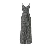 Jumpsuit aus strukturiertem Viskosemix mit verstellbaren Trägern 38 schwarz 2165774.99B0.38
