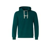 Hoodie S.OLIVER, Herren, Gr. XL, grün, Sweatware, Obermaterial: 70% Baumwolle, 30% Polyester, unifarben, casual, regular fit normal, ohne Ausschnitt, Langarm Rippbündchen, Sweatshirts, mit Logo Schrif