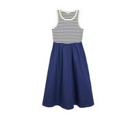 s.Oliver Red Label - Kleid in Midi-Länge weiß/blau - Gr. - 46
