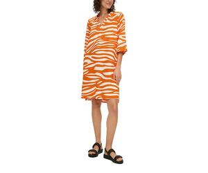 S.OLIVER RED LABEL Kleid in Orange - Größe 36 | Damen Kleider