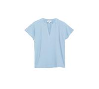 s.Oliver Red Label - Kurzarm-Bluse blau - Gr. - 34
