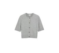 s.Oliver Red Label - Kurzarm-Strickjacke grau - Gr. - 34