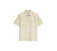 s.Oliver Red Label - Kurzarmhemd im Regular Fit beige - Gr. - S