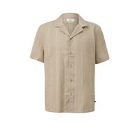 Resort Fit: Hemd mit Strukturstreifen S beige 2179118.8148.S