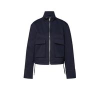 s.Oliver Red Label - Kurze Übergangsjacke im Boxy-Fit mit Reißverschluss blau - Gr. - 34