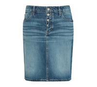 s.Oliver Red Label - Kurzer Jeans-Rock mit Knopfdetail blau - Gr. - 44