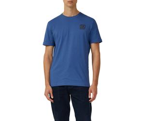 s.Oliver Red Label - Lässiges Baumwoll-Shirt mit Frontprint blau - Gr. - M