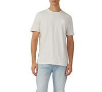 s.Oliver Red Label - Lässiges Baumwoll-Shirt mit Frontprint grau - Gr. - 3XL