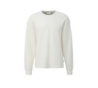 s.Oliver Red Label - Langarmshirt Waffelstruktur weiß - Gr. - L