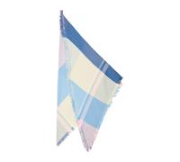 s.Oliver Red Label - Leichter Schal mit Karomuster blau - Gr. - ONE SIZE