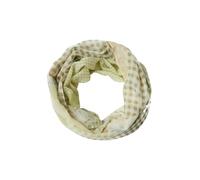 s.Oliver Red Label - Leichter Schlauchschal mit modischem Karomuster grün - Gr. - ONE SIZE