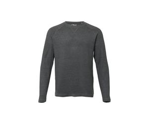 s.Oliver Red Label - Leichter Strickpullover mit Triangel-Detail grau - Gr. - XXL