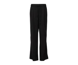 s.Oliver Red Label - Locker geschnittene Marlenehose mit elastischem Bund schwarz - Gr. - 42