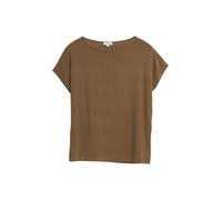 s.Oliver Red Label - Locker geschnittenes Basic T-Shirt braun - Gr. - 38