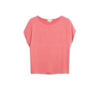 s.Oliver Damen T-Shirt Fließendes Jersey mit überschnittenen Schultern Violett Größe 34