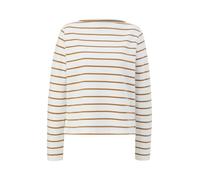 s.Oliver Red Label - Longsleeve aus Baumwollstretch braun/beige - Gr. - 44
