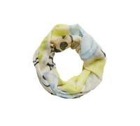 s.Oliver Red Label - Loop-Schal mit Smiley-Print grün - Gr. - ONE SIZE