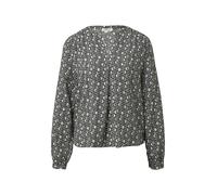 s.Oliver Red Label - Luftige Tunika-Bluse mit All-over-Print schwarz - Gr. - 34