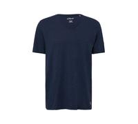 s.Oliver Red Label - Luftiges T-Shirt mit V-Ausschnitt blau - Gr. - XL
