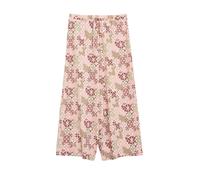 s.Oliver Damen Hose - Wide Leg, High Rise, Elastikbund, Jersey