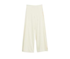 s.Oliver Red Label - Marlenehose mit weitem Bein beige - Gr. - 42