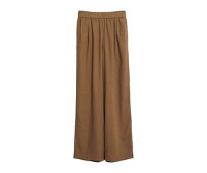 s.Oliver Red Label - Marlenehose mit weitem Bein braun - Gr. - 38
