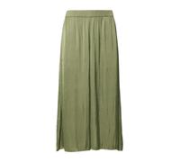 Extra-Wide-Leg-Culotte aus crinkled Satin 44 olive 2176388.7900.44