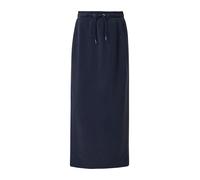 s.Oliver Red Label - Midi-Rock aus Modalmix mit Elastikbund blau - Gr. - 48
