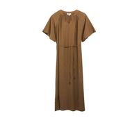 s.Oliver Red Label - Midikleid mit Bindegürtel braun - Gr. - 34