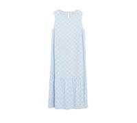 Stufenkleid aus Viskose 34 blau|creme 2179394.50A5.34