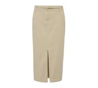s.Oliver Red Label - Midirock aus Twill braun - Gr. - 44