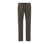 Chinohose S.OLIVER, Herren, Gr. 32, Länge 32, braun, Web, Obermaterial: 66% Baumwolle, 32% Elasthan, 2% Polyester, unifarben, regular fit knöchellang, Hosen, mit elastischem Bund (55148617-32) braun