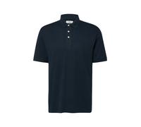 s.Oliver Red Label - Poloshirt aus Baumwoll-Leinenmix blau - Gr. - S