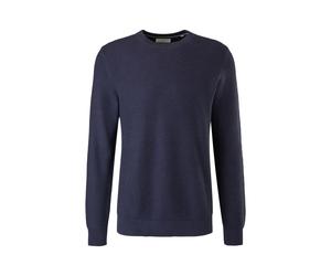 s.Oliver Red Label - Pullover aus Strukturstrick blau - Gr. - L