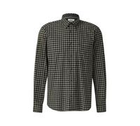 Regular Fit: Elastisches Button-Down-Hemd mit Karomuster S schwarz|mehrfarbig 2172387.99N1.S