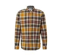 Regular Fit: Elastisches Button-Down-Hemd mit Karomuster L rot|mehrfarbig 2172387.39N2.L
