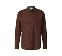 s.Oliver Red Label - Regular Fit: Hemd mit Allover-Print und Brusttasche rot - Gr. - M