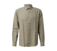 s.Oliver Red Label - Regular Fit: Hochwertiges Leinenhemd mit Kentkragen grün - Gr. - 3XL