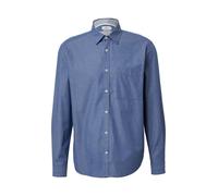 s.Oliver Red Label - Regular Fit: Langarmhemd aus Webware blau - Gr. - 3XL
