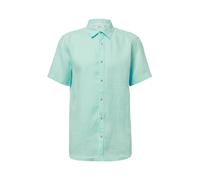 s.Oliver Red Label - Regular Fit: Leichtes Kurzarmhemd aus 100% Leinen blau - Gr. - XXL