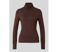 Rollkragenpullover aus Viskosemix 46 braun 2168111.8945.46
