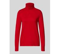 s.Oliver RED LABEL Regular Fit Rollkragenpullover aus Viskose-Mix in Rot, Größe 46