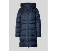 s.Oliver RED LABEL Regular Fit Steppmantel mit Kapuze in Marine, Größe 36