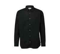 s.Oliver Red Label - Regular Fit: Strukturiertes Hemd mit Kentkragen schwarz - Gr. - L