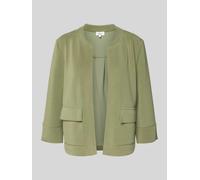 s.Oliver RED LABEL Relaxed Fit Scuba-Jacke aus Modal-Mix in Khaki, Größe 48
