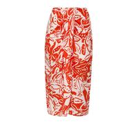 Rock aus Viskose 38 Orange