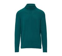 Regular Fit Rollkragenpullover aus reiner Baumwolle XXL men Petrol