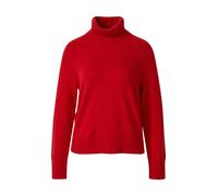 Rollkragenpullover mit seitlichem Knopf-Detail 46 rot 2171607.3384.46